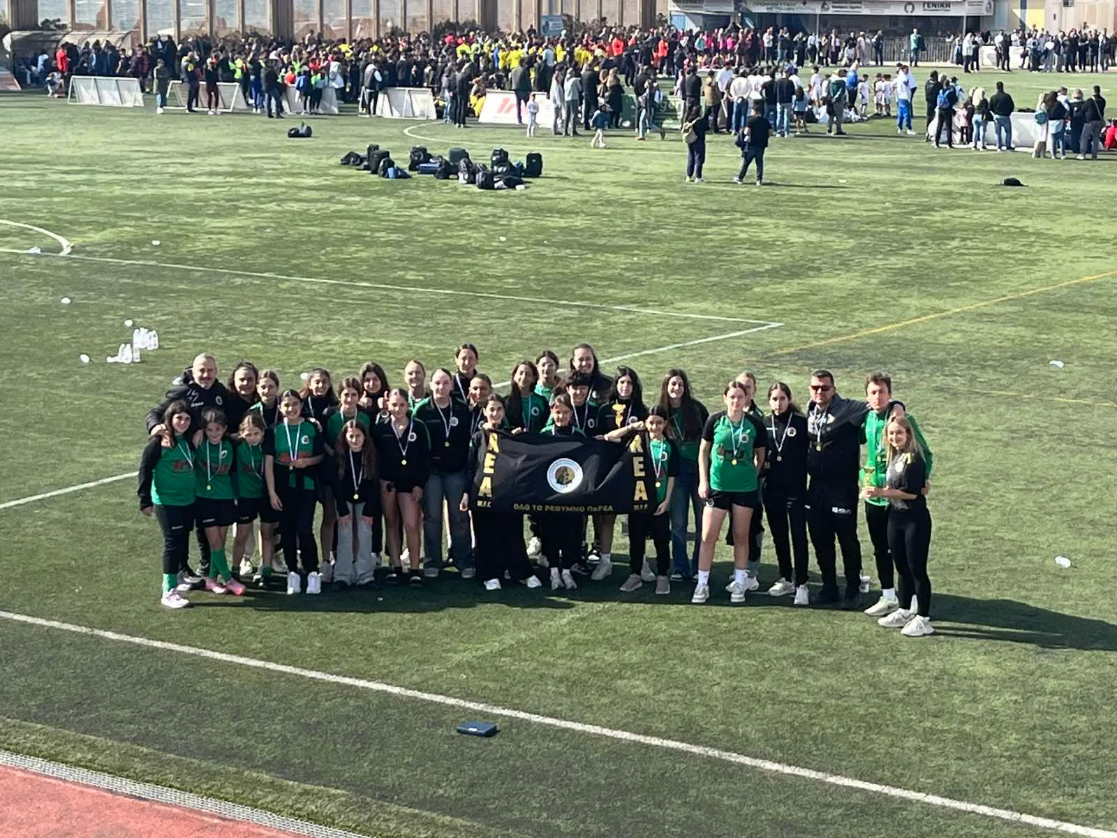 ΔΙΠΛΗ ΚΟΡΥΦΗ ΓΙΑ ΤΗΝ ΑΚΑΔΗΜΙΑ ΤΗΣ ΡΕΑ ΣΤΟ RETHYMNO EASTER CUP